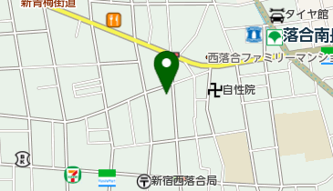 落合内科クリニックの地図画像