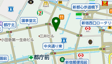 新宿新都心クリニックの地図画像