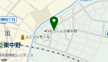 松本皮膚科の地図画像