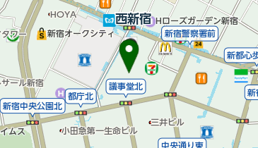新宿レディースクリニックの地図画像