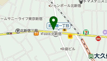 大久保渡辺クリニックの地図画像