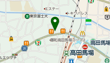 山手皮フ科クリニックの地図画像