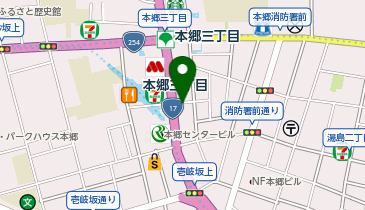 本郷整形外科の地図画像