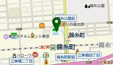 錦糸町皮膚科スキンケアクリニックの地図画像