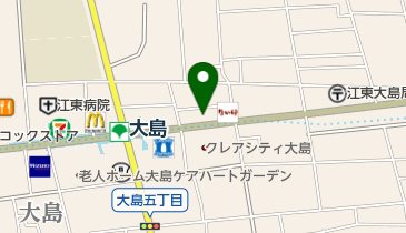 かわの皮膚科の地図画像