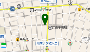 みかみ皮膚科の地図画像