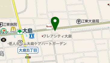 大島小児科医院の地図画像