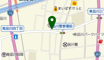 品川診療所の地図画像