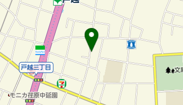 とごし耳鼻咽喉科の地図画像