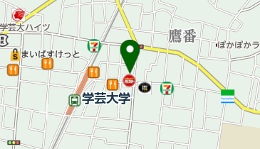 山崎皮フ科の地図画像