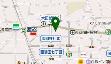 はすぬまクリニックの地図画像