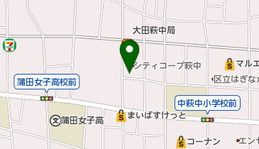 萩中診療所の地図画像