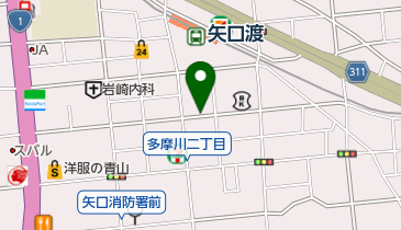 若草クリニックの地図画像
