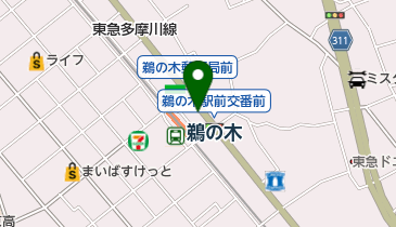 森山整形外科の地図画像