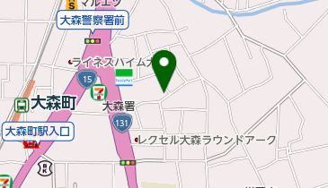 大矢医院の地図画像