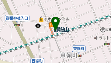 大田整形外科医院の地図画像