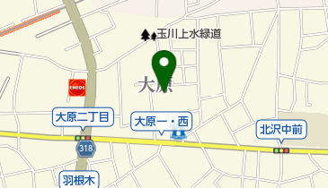 小原医院の地図画像