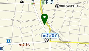 赤堤たきぐち内科の地図画像