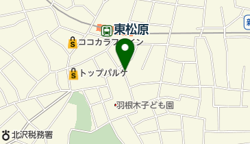 星医院の地図画像