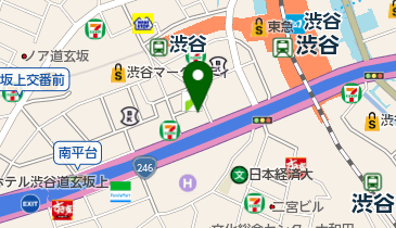 道玄坂平賀クリニックの地図画像