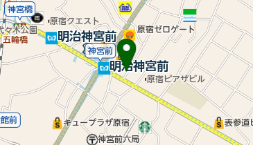 肌クリニック表参道皮膚科の地図画像