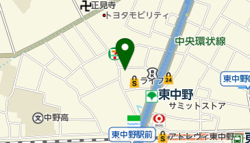 中山レディスクリニックの地図画像