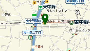 東中野クリニックの地図画像