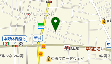 松山皮膚科の地図画像