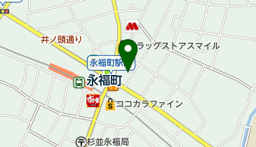 和泉胃腸内科の地図画像