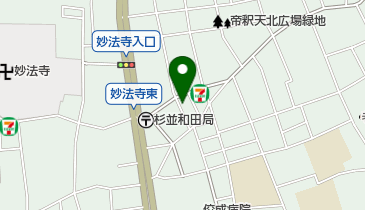 和田堀診療所の地図画像