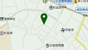 成宗診療所の地図画像