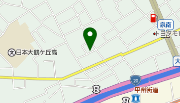 後藤医院の地図画像