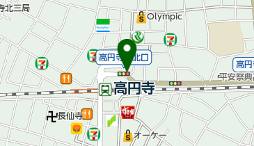 高円寺駅前クリニックの地図画像