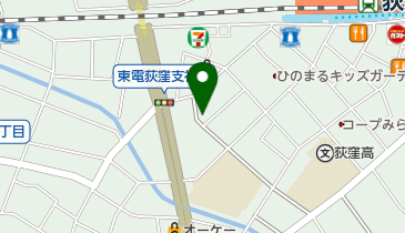桃井診療所の地図画像