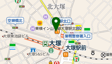 エルテ大塚クリニックの地図画像