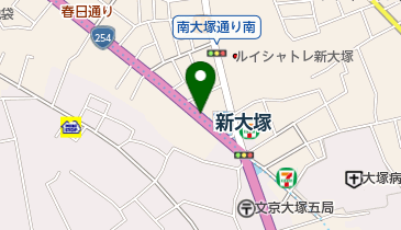 大塚皮膚科医院の地図画像