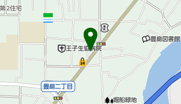 竹内医院の地図画像