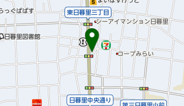東日暮里整形外科の地図画像