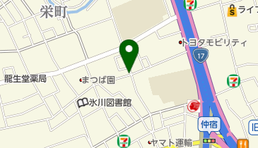 香川内科小児科医院の地図画像