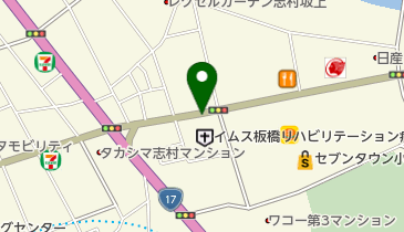 ちとせクリニックの地図画像