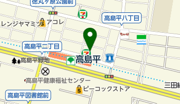 高島平東口クリニックの地図画像