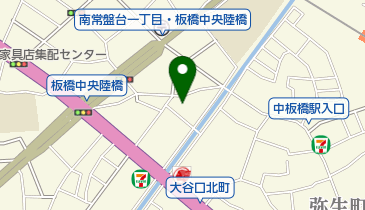 弓倉医院の地図画像