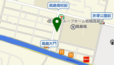 郡医院の地図画像