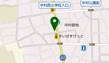 中杉通り整形外科の地図画像