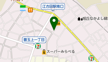 安医院の地図画像