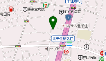 中居町クリニックの地図画像