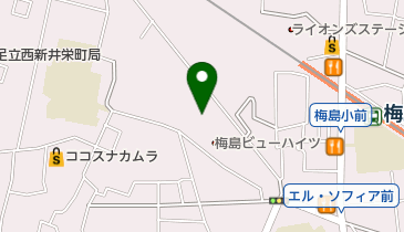 梅田診療所の地図画像