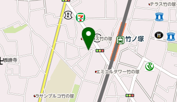 しみず医院の地図画像