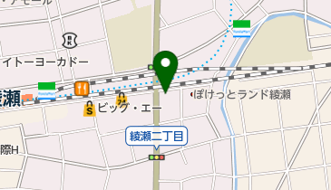 綾瀬東口医院の地図画像