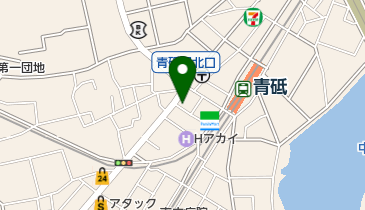 青戸整形外科の地図画像
